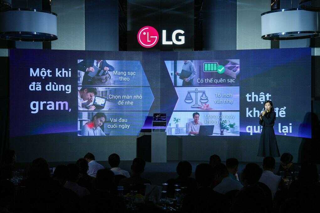 Laptop LG gram AI 2026 ra mắt tại Việt Nam